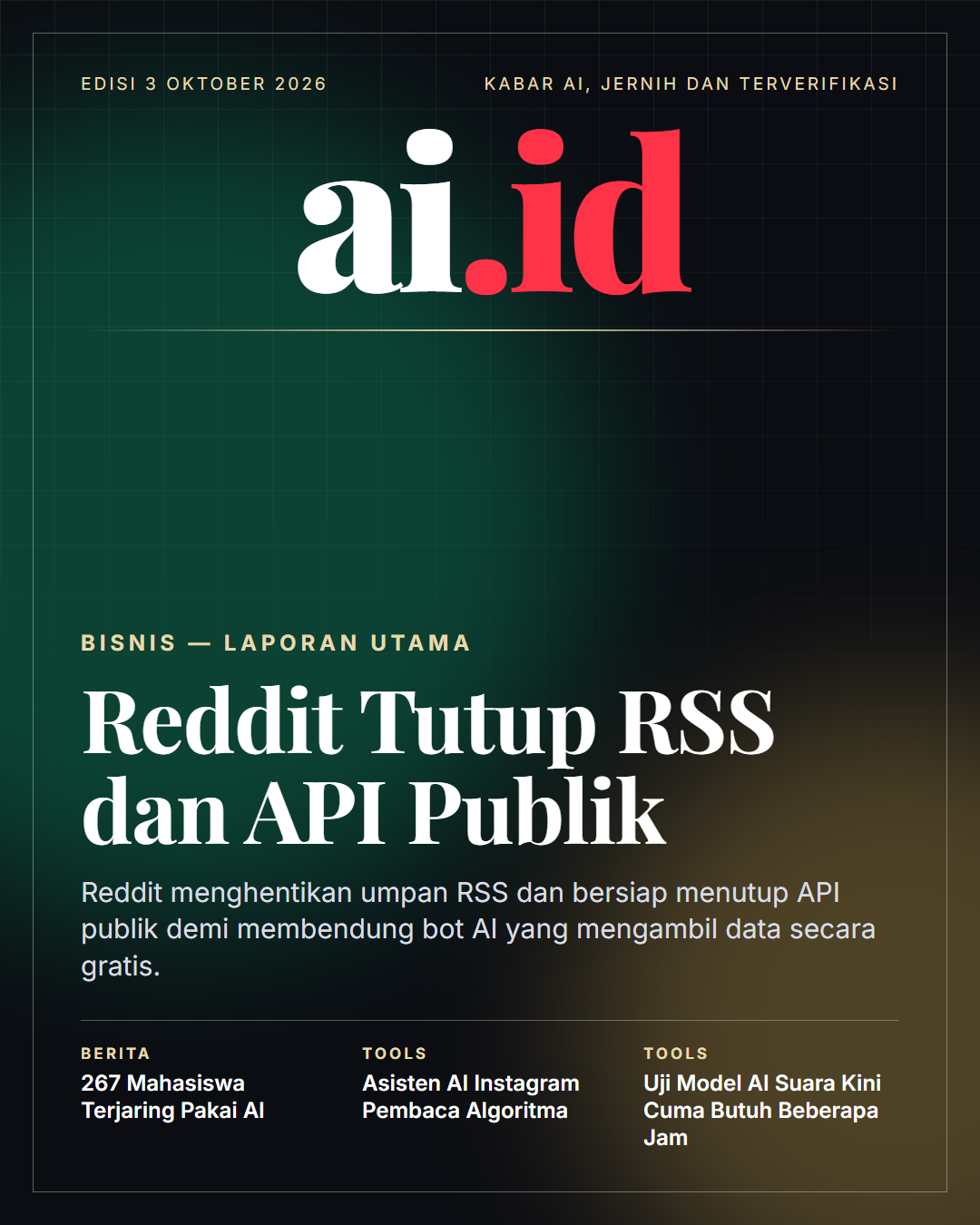 Sampul Edisi 3 Oktober 2026